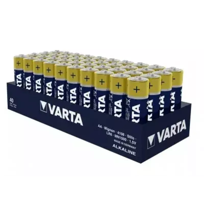 Jednorazová batéria Varta Longlife AA fólia 40