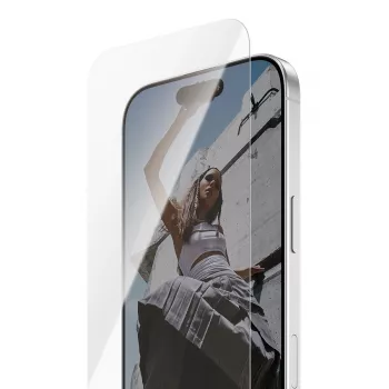 Ochrana displeja PanzerGlass SAFE by pre iPhone 17 / iPhone 17 Pro / iPhone 16 Pro — Ultra‑Wide Fit, tvrdené sklo, balenie 10 ks