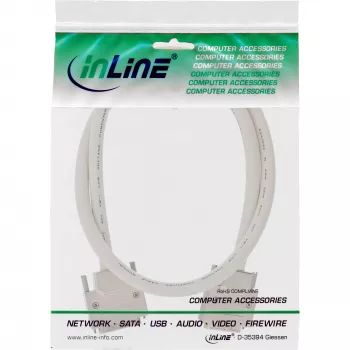 InLine SCSI-U320 kábel, 68-pinový Micro-Centronics (VHD) konektor samec/konektor samec, 3 m