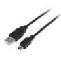 StarTech.com 2m Mini-USB-2.0 kábel – A na Mini-B – M/M, 2 m, USB A, Mini-USB B, USB 2.0, konektor samec/konektor samec, čierny
