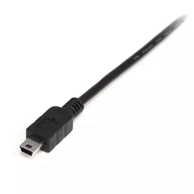 StarTech.com 2m Mini-USB-2.0 kábel – A na Mini-B – M/M, 2 m, USB A, Mini-USB B, USB 2.0, konektor samec/konektor samec, čierny