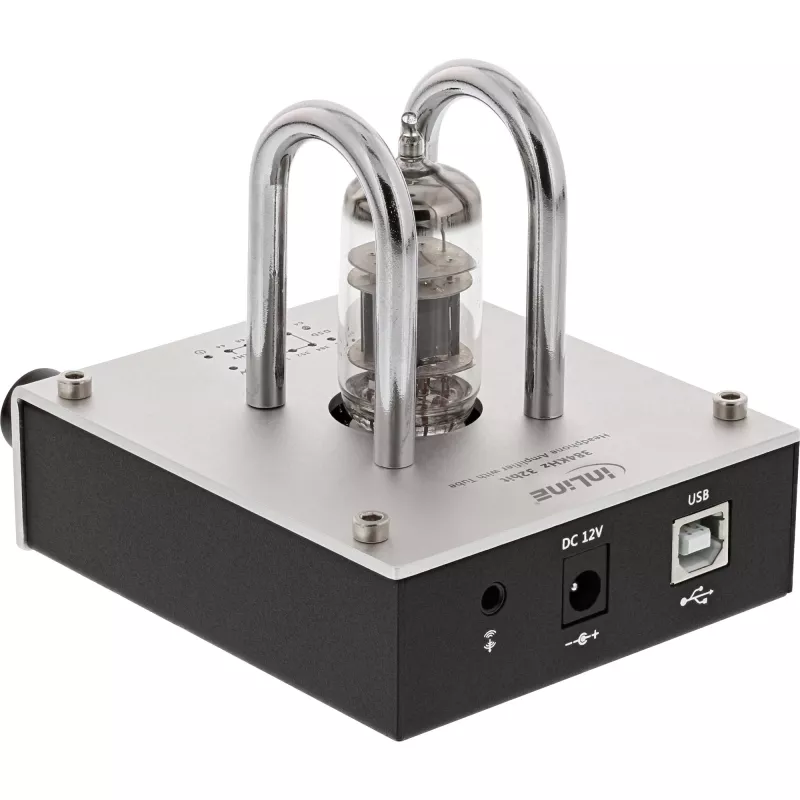 InLine AmpUSB, Hi-Res AUDIO HiFi DSD USB audio DAC, elektrónkový zosilňovač