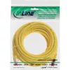 InLine patch kábel S/FTP PiMF Cat.6 250MHz medený bezhalogénový žltý 15m
