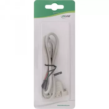 USB 2.0 adaptérový kábel InLine 33440F 0,60 m USB A samica / header konektor