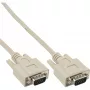 VGA kábel 15 pin HD samec/samec béžový 2m InLine 17712