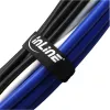 InLine Sada suchých zipsových pások na káble, 5 ks 20 x 300 mm + 5 ks 25 x 500 mm, čierna