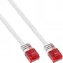 InLine plochý ultraslim patch kábel U/UTP Cat.6 gigabitový biely 1,5 m