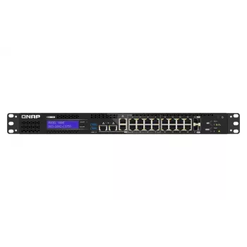 QNAP QGD-1602-C3758-16G sieťový switch Managed L2 2.5G Ethernet (100/1000/2500) čierna, sivá