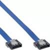 InLine SATA 6Gb/s kábel malý konektor 0,15 m so zámkami 27701K