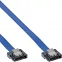 InLine SATA 6Gb/s kábel malý konektor 0,15 m so zámkami 27701K