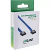 InLine SATA 6Gb/s kábel malý konektor 0,3 m so zámkami