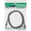 InLine 72655S sieťový kábel čierny 0,5 m Cat6a S/FTP (S-STP)