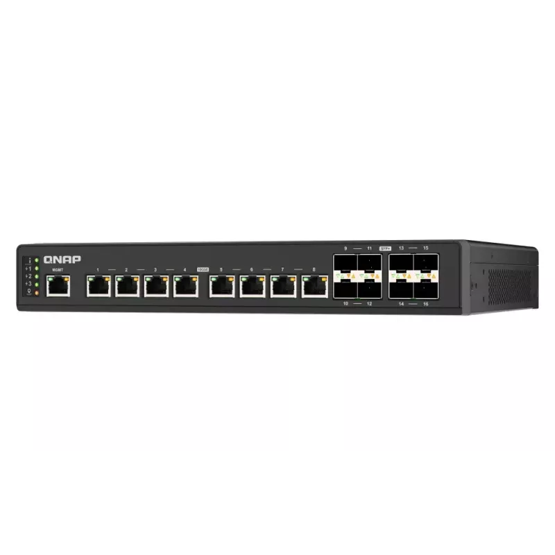 QNAP QSW-IM3216-8S8T sieťový switch Managed L2 10G Ethernet (100/1000/10000) čierna
