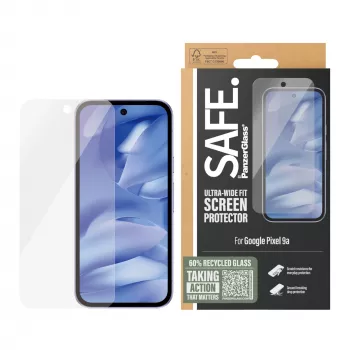 PanzerGlass SAFE. by ® ochrana displeja Google Pixel 9a | Ultra-Wide Fit