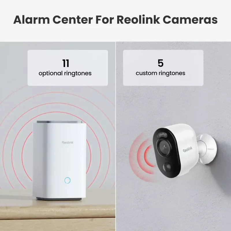 Základná jednotka Reolink Hub 1 s 2x Argus Series B310 Indoor biela