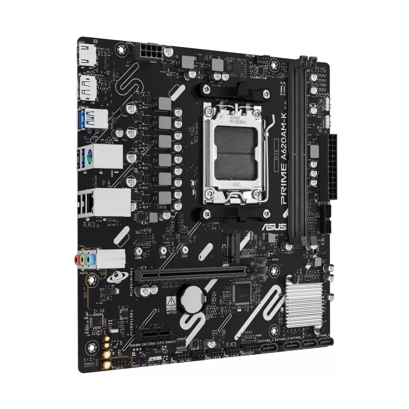 Základná doska ASUS PRIME A620AM-K Socket AM5 microATX DDR5, 2 DIMM, max 128 GB, A620A chipset