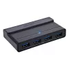 InLine 60604I USB-C sharing switch s 4-portovým USB hubom