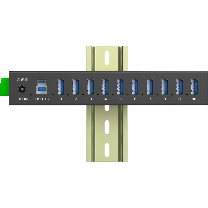 InLine 35396C rozhranie hub USB 3.2 Gen 1 (3.1 Gen 1) Type-B 5000 Mbit/s čierny