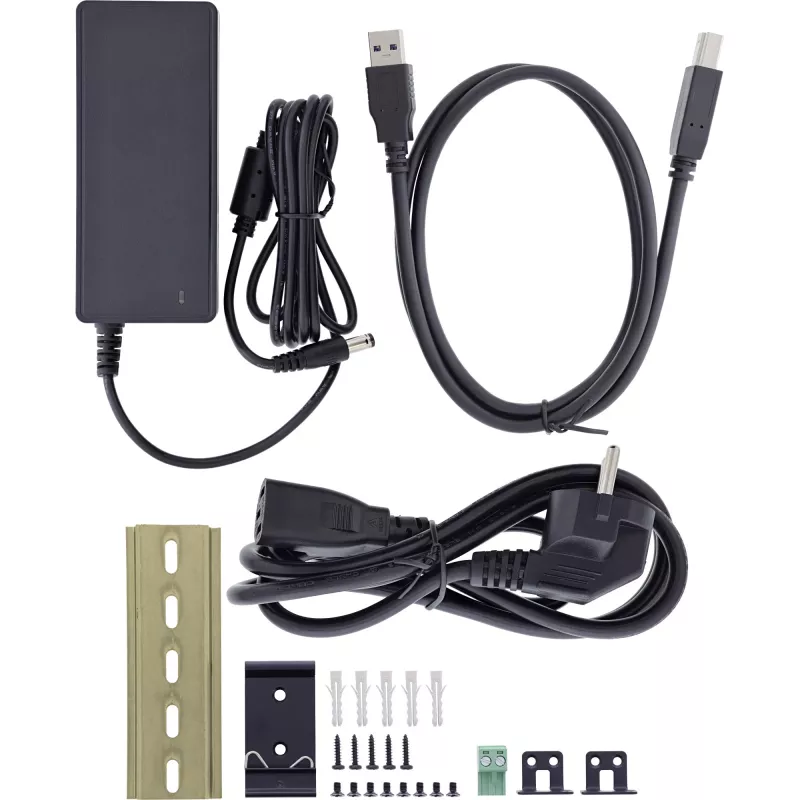 InLine 35396C rozhranie hub USB 3.2 Gen 1 (3.1 Gen 1) Type-B 5000 Mbit/s čierny