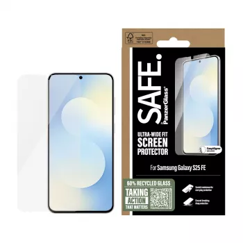 PanzerGlass SAFE. by ® ochrana displeja Samsung Galaxy S25 FE 5G | Ultra-Wide Fit s EasyAligner