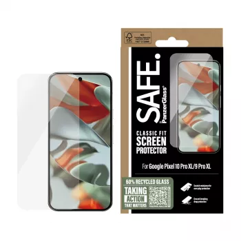 PanzerGlass SAFE. by ® ochranná fólia displeja Google Pixel 10 Pro XL | 9 Pro XL | Classic Fit