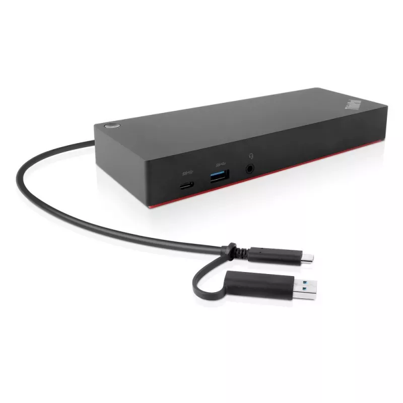 Lenovo ThinkPad Hybrid USB-C with USB-A Dock 40AF0135US dokovacia stanica, USB 3.1 Gen 2, 2x HDMI, 2x DP, 1GbE, 135 W, verzia US