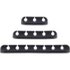 InLine 59971B organizér na káble univerzálny klip na káble čierny