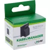 InLine 59971F manažér na káble univerzálny držiak na káble čierna 10 ks