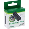 InLine 59971K organizér na káble univerzálny klip na káble čierny 5 ks