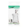 InLine adaptér DB9 konektor samica / RJ45 8P8C konektor samica kovové puzdro 68889L