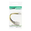 InLine adaptér napájania základnej dosky ATX 2.0/EPS 8pin / 12V ATX1.3 4pin 0,15 m