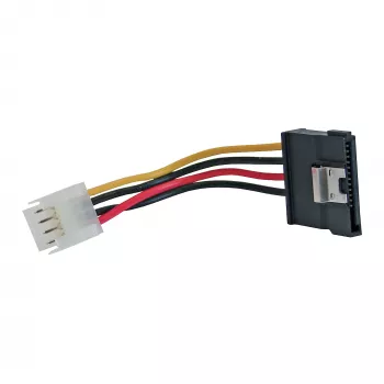 InLine SATA napájací adaptér 3,5 inch / 15 Pin SATA s poistkou 0,06 m