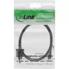InLine Micro-USB 2.0 kábel, USB Type-A konektor samec / Micro-B konektor samec, čierny, 2 m