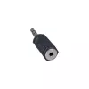 Audio adaptér 2,5 mm jack konektor samica / 3,5 mm jack konektor samec stereo InLine 99309