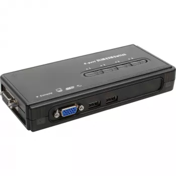 KVM prepínač 4 porty USB InLine 60614H