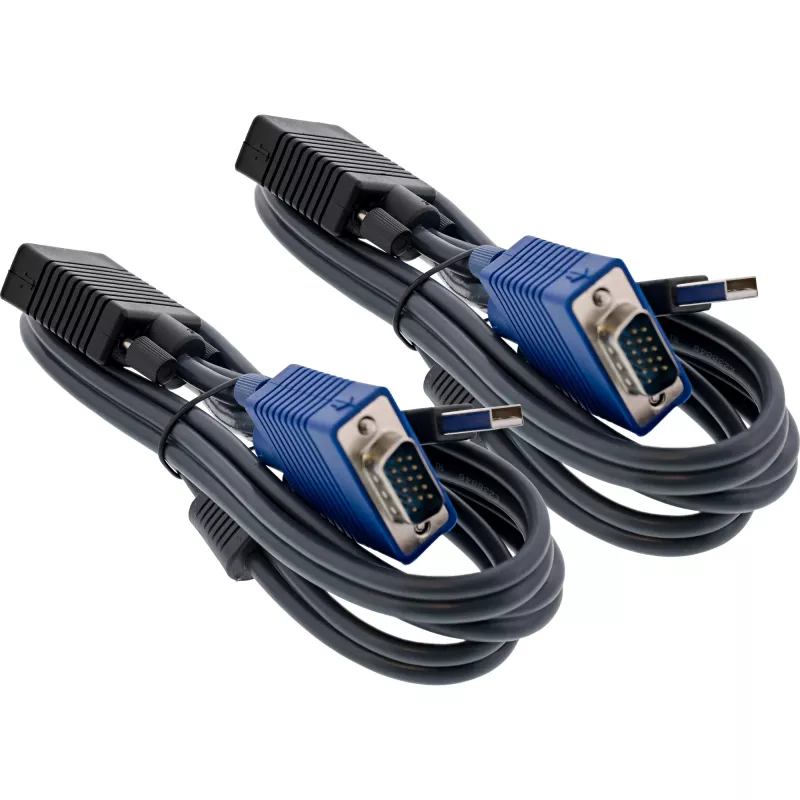 KVM prepínač 4 porty USB InLine 60614H