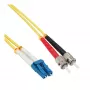 InLine optický duplexný kábel LC/ST 9/125µm OS2 2 m