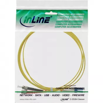 InLine optický duplexný kábel LC/ST 9/125µm OS2 2 m