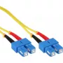 InLine optický duplexný kábel SC/SC 9/125µm OS2 2 m, 2 m, OS2, SC, SC