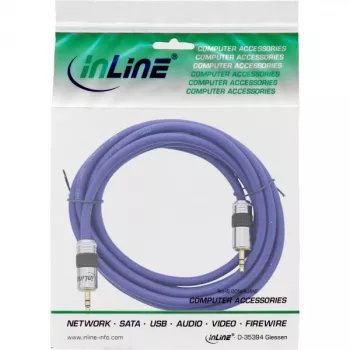 InLine Premium audio kábel 3,5 mm jack konektor samec / konektor samec 7 m