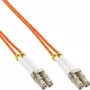 InLine optický duplexný kábel LC/LC 88522B 50/125µm OM2 7 m