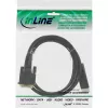 DisplayPort na DVI adaptérový kábel InLine 17116 0,5 m čierny