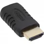 HDMI adaptér InLine 17691G HDMI konektor samec / Mini HDMI konektor samica pozlátený