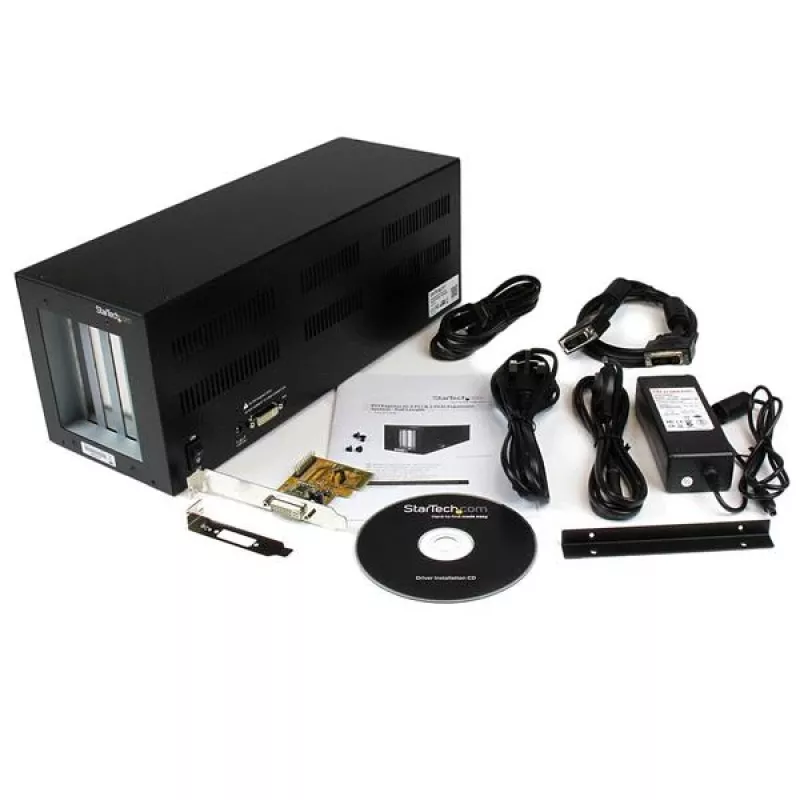 StarTech.com PCI Express na 2 PCI & 2 PCIe rozširujúci systém skrine – plná dĺžka