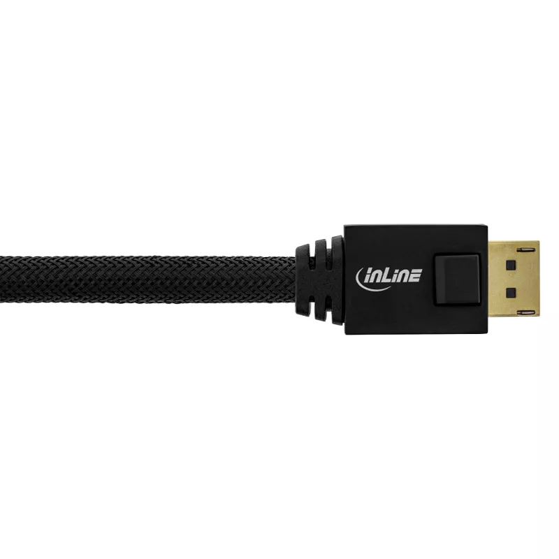 InLine DisplayPort aktívny kábel, čierny, pozlátené kontakty, 20 m