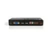 StarTech.com 4-portový čierny USB KVM switch kit s káblami a audiom