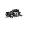 StarTech.com 4-portový čierny USB KVM switch kit s káblami a audiom
