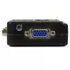 StarTech.com 2-portový čierny USB KVM switch kit s audiom a káblami