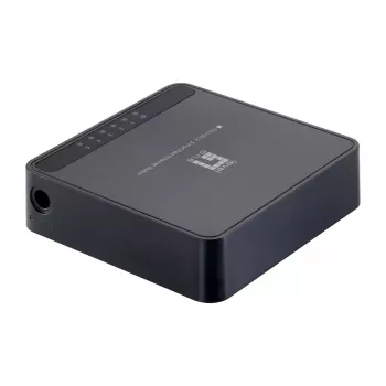 Sieťový switch LevelOne FEU-0512 Fast Ethernet 10/100 čierny