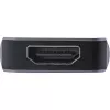 InLine multi-hub USB 3.2 Gen.1, 2x USB-A, HDMI 4K/30Hz, čítačka kariet, hliník, sivý